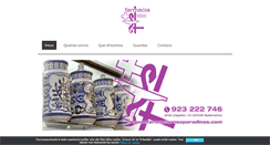 Desktop Screenshot of farmaciarosaparadinas.com